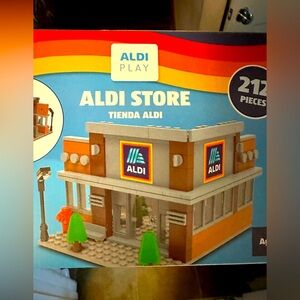 NWT Lego-like Aldi Store Building Set
